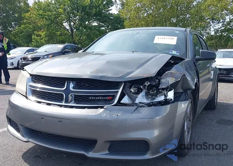 2013 Dodge Avenger Se z USA, uszkodzony, nr VIN 1C3CDZAB0DN535896